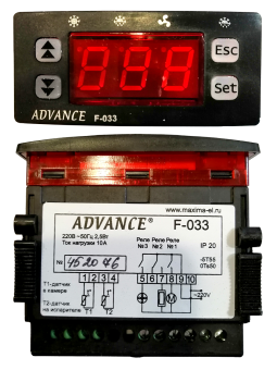 Advance F-033 (3 реле, 2 датчика)